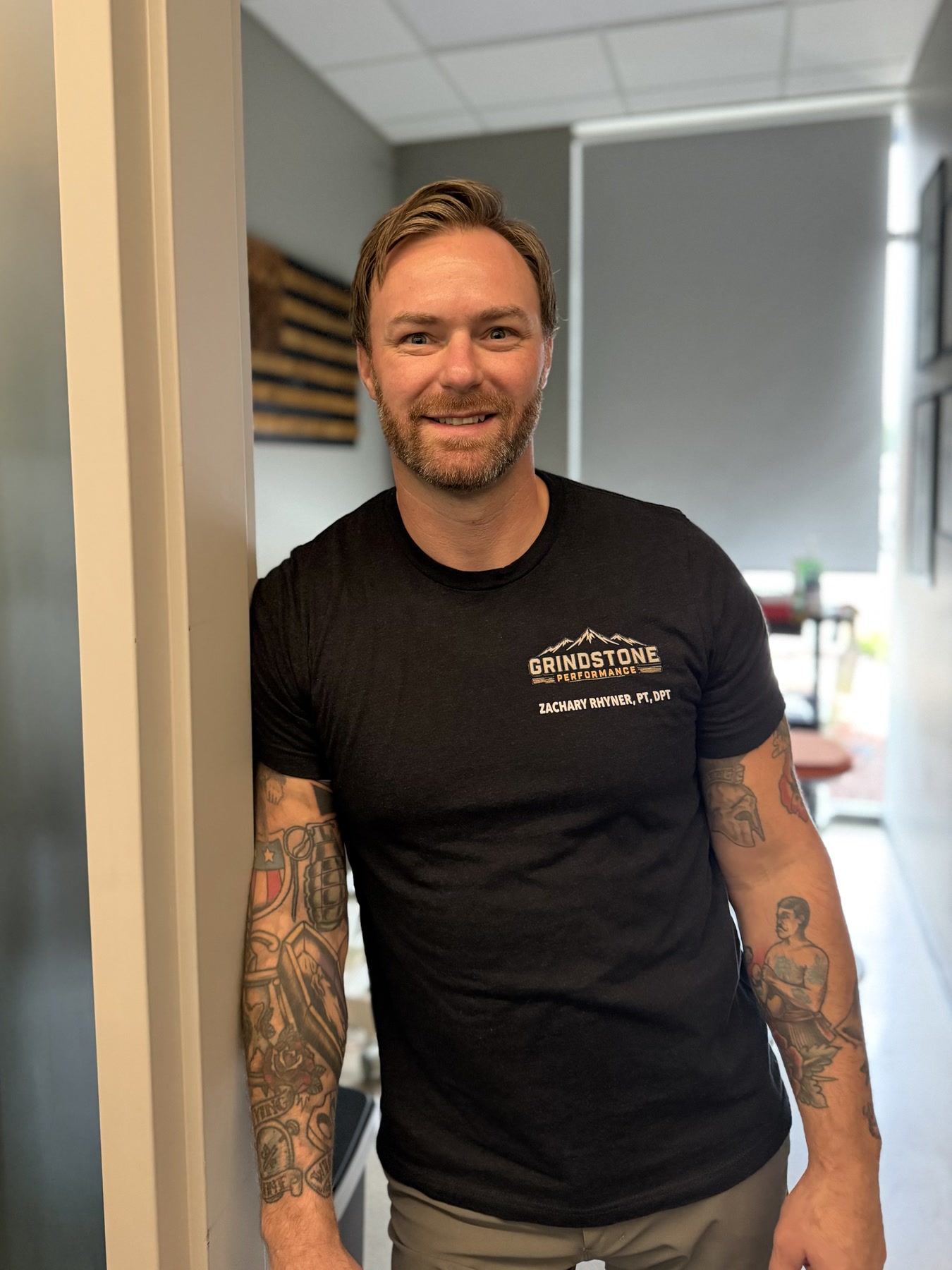Zachary Rhyner, PT, DPT, founder of Grindstone Performance Physical Therapy